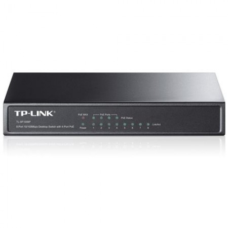 SWITCH TP-LINK POE  8 PORTAS 10/100MBPS - SF1008P